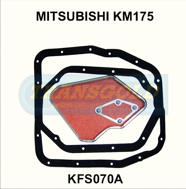 Transmission Filter Kit Fits Magna KM175/Early KM177 GFS175 (2 Gaskets) KFS070A - Transgold