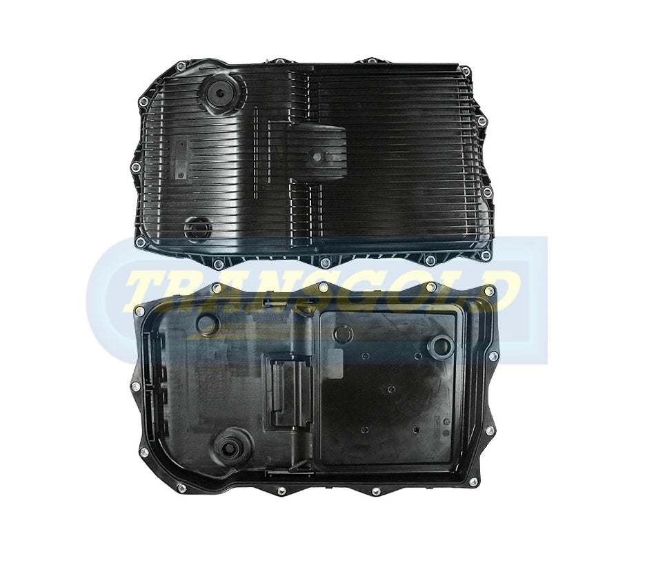 Transmission Filter Kit Fits GM Chrysler 845RE (ZF8HP45) - Oil Pan + Filter KFS1081 - Transgold