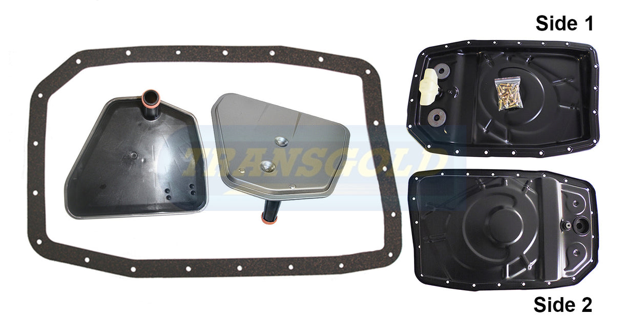 Transmission Filter Kit Fits ZF 6HP26 Steel Pan Conversion Kit KFS1129 - Transgold