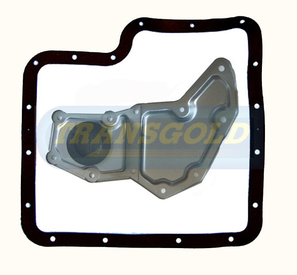 Transmission Filter Kit Fits C6 Deep Pan 4WD 1973 On KFS200A - Transgold