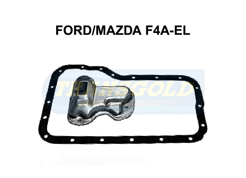 Transmission Filter Kit Fits Ford/Mazda/Kia Rio/Mentor (NO O-RING SUPPLIED) Gfs402 4-eat-f(f4a) KFS202 - Transgold