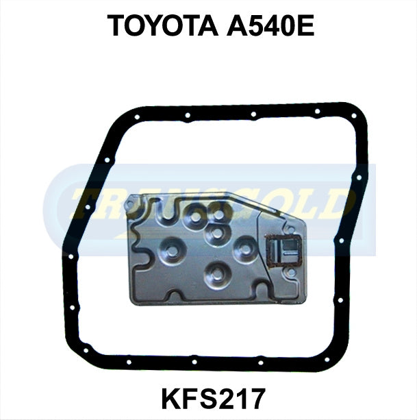 Transmission Filter Kit Fits Toyota A540 Gfs217 Apollo/Camry V6 KFS217 - Transgold