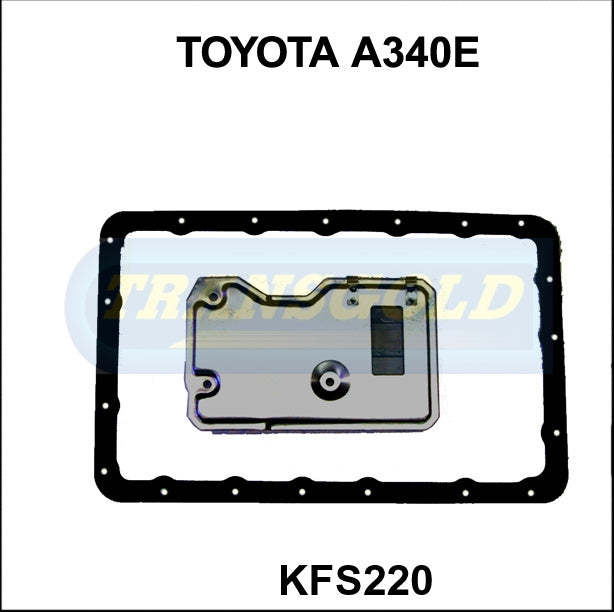 Transmission Filter Kit Fits Runner/Supra/Cressida 88-92 Mx83 Gfs420 A340E KFS220 - Transgold