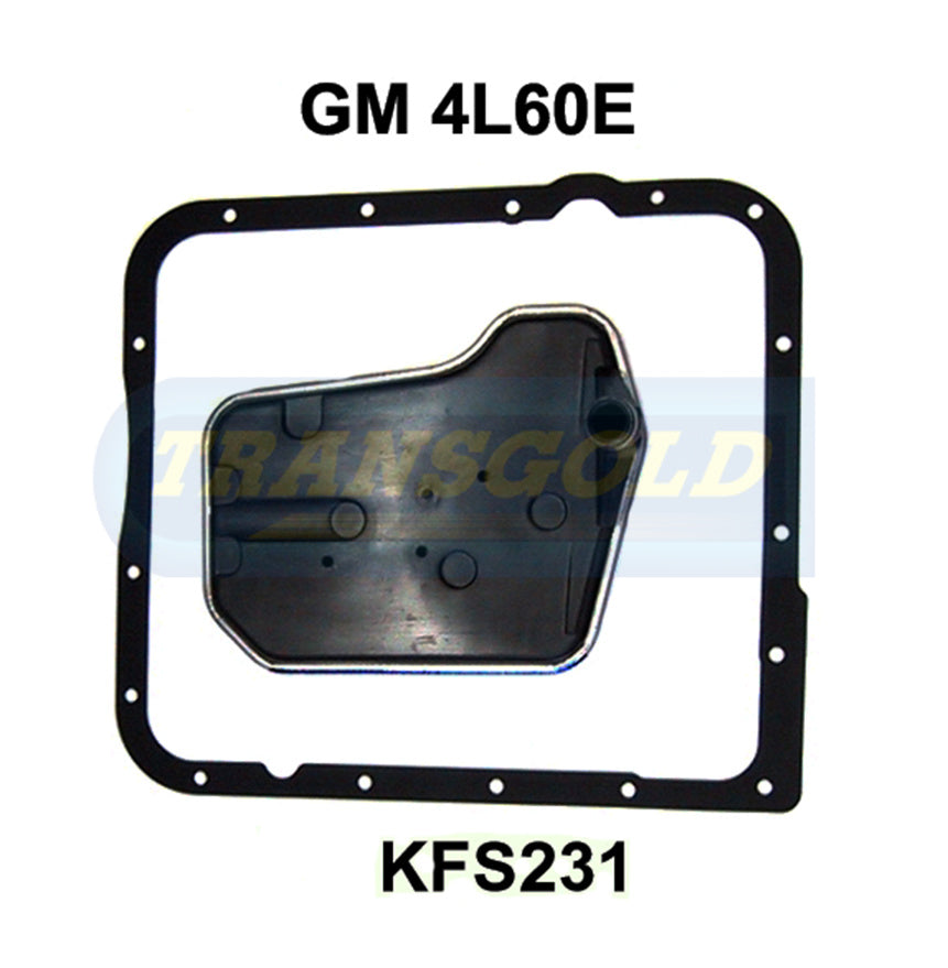 Transmission Filter Kit Fits Commodore Gfs431 GM 4L60E Vr KFS231 - Transgold