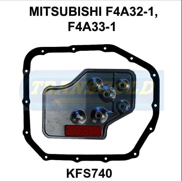 Transmission Filter Kit Fits Magna Gfs440 F4A33 Tr KFS740 - Transgold