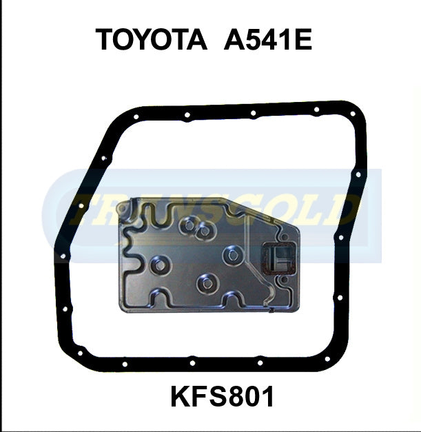 Transmission Filter Kit Fits Toyota A541E V6 KFS801 - Transgold