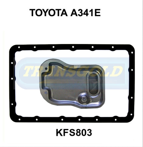 Transmission Filter Kit Fits Toyota A341E Lexus/Volvo KFS803 - Transgold