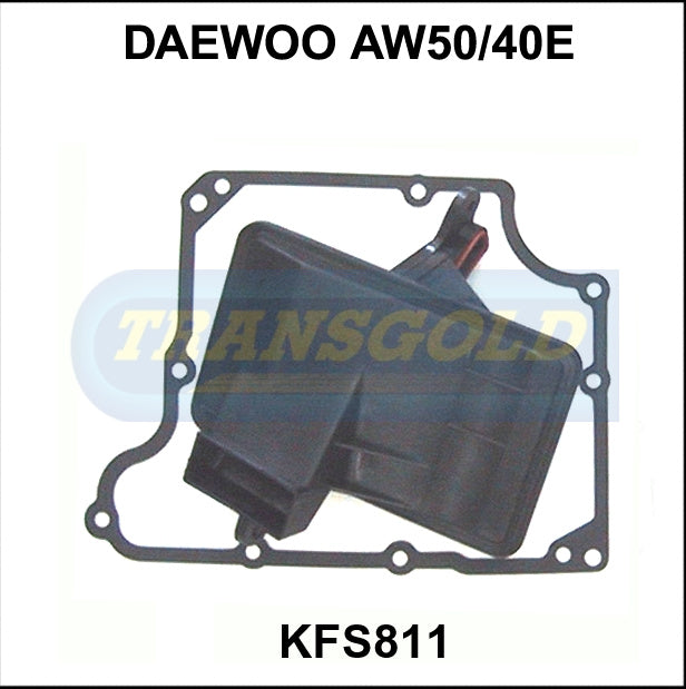 Transmission Filter Kit Fits AW5040/42LE KFS811 - Transgold