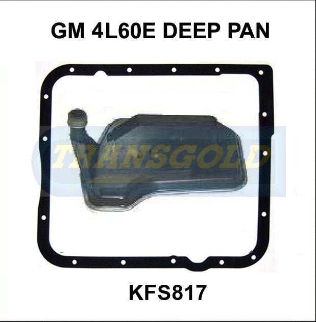 Transmission Filter Kit Fits Holden Commodore VT, VX KFS817 - Transgold