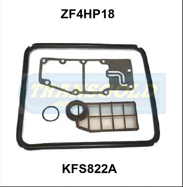 Transmission Filter Kit Fits Zf4 Hp 14 1984 On KFS822A - Transgold | Universal Auto Spares