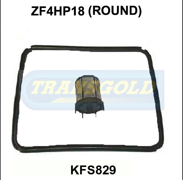 Transmission Filter Kit Fits Saab 9000 ZF4HP18 KFS829 - Transgold