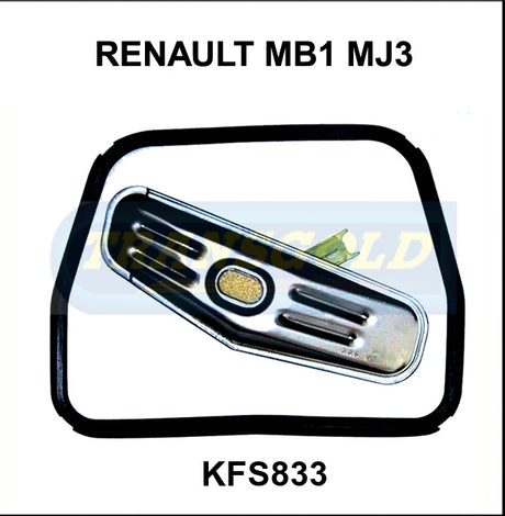Transmission Filter Kit Fits Renault Mb1, Mj3 1986-89 Fuego KFS833 - Transgold