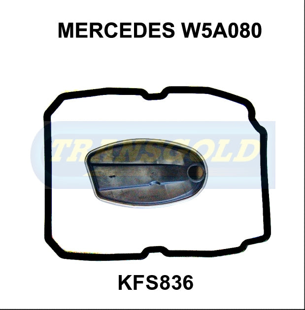 Transmission Filter Kit Fits W5A560, 722.6, W5A080 KFS836 - Transgold