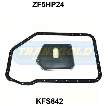 Transmission Filter Kit Fits Audi A8 ZF5H24/A KFS842 - Transgold