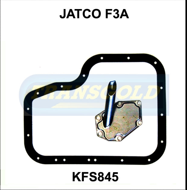 Transmission Filter Kit Fits 17R, F3A Deep Pan With Tube KFS845 - Transgold