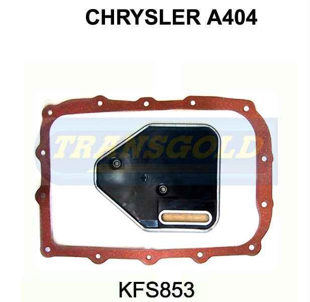 Transmission Filter Kit Fits A404, 413, 470 (Metal & Plastic) KFS853 - Transgold