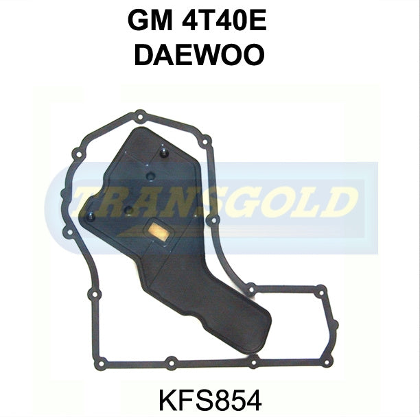 Transmission Filter Kit Fits 4T40-E KFS854 - Transgold