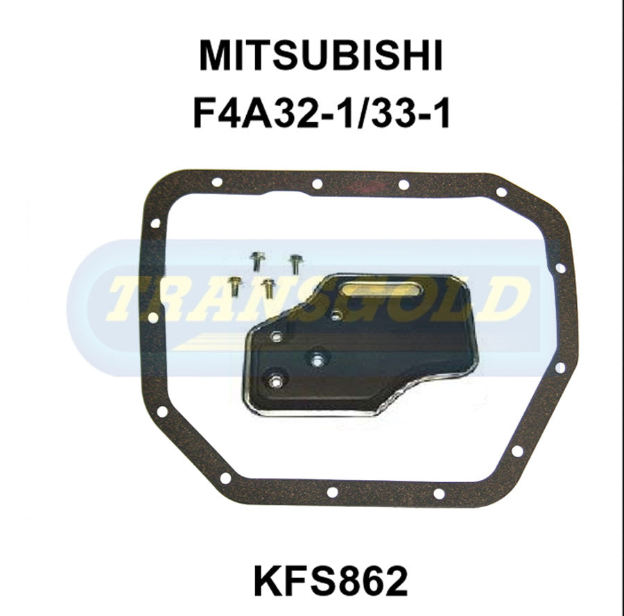 Transmission Filter Kit Fits F4A32-1, F4A33-1 (A4Af1) KFS862 - Transgold
