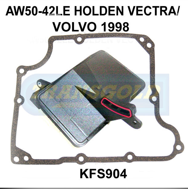 Transmission Filter Kit Fits AW50-42Le Holden Vectra/Volvo 1998 On KFS904 - Transgold