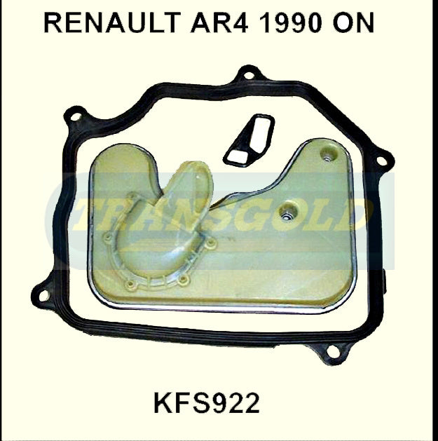 Transmission Filter Kit Fits Renault Ar4 1990 On KFS922 - Transgold | Universal Auto Spares