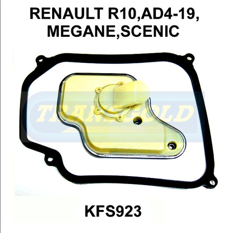 Transmission Filter Kit Fits Renault R10,Ad4 - 19,Megane,Scenic 1991 On KFS923 - Transgold