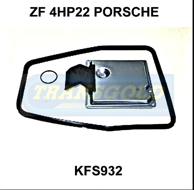 Transmission Filter Kit Fits Porsche ZF 4HP22 KFS932 - Transgold