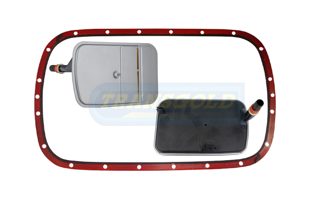 Transmission Filter Kit Fits BMW 5L40E 2001 On (w/ OEM Metal Gasket) KFS938-MR - Transgold | Universal Auto Spares