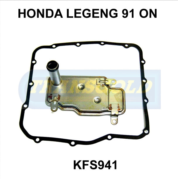 Transmission Filter Kit Fits Honda Legend 1991 On KFS941 - Transgold