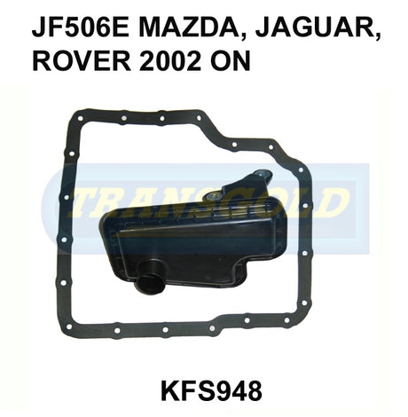 Transmission Filter Kit Fits Mazda, Jaguar, Rover 2002 On JF506E KFS948 - Transgold