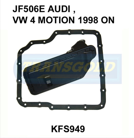 Transmission Filter Kit Fits Audi, VW 4 Motion 1998 On JF506E KFS949 - Transgold