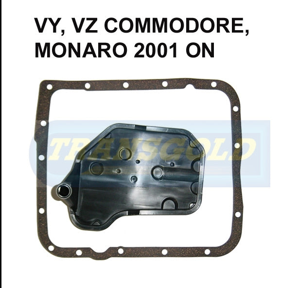 Transmission Filter Kit Fits VY, VZ Commodore, Monaro 2001 On KFS950P - Transgold | Universal Auto Spares