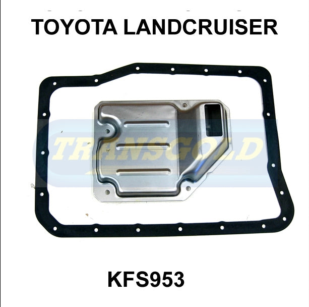 Transmission Filter Kit Fits Toyota A750F Landcruiser 100 Series 2002 On KFS953 - Transgold