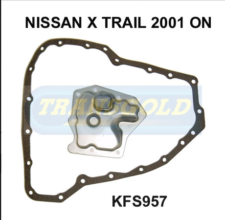 Transmission Filter Kit Fits Nissan X Trail 2001 On KFS957 - Transgold