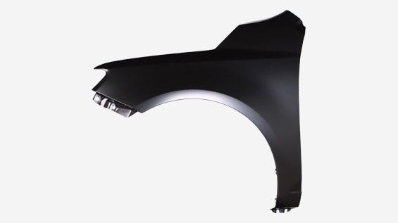 Front Guard (LHS, No Repeater Hole) Kia Cerato TD 2009 - 2013 KICT - GUD - 08L - Sterling Parts - Body Panels & Hardware - Sterling Parts