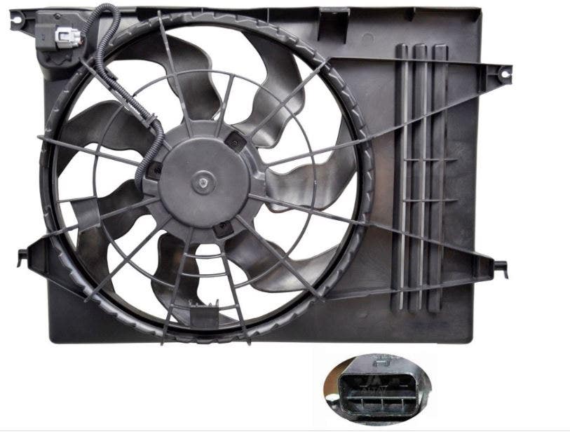 Radiator Fan (2.0L/2.4L Petrol) Kia Sportage SL Ser2 2013 - 2015 KISP - FNR - 04F - Sterling Parts - Cooling Fans & Parts - Sterling Parts