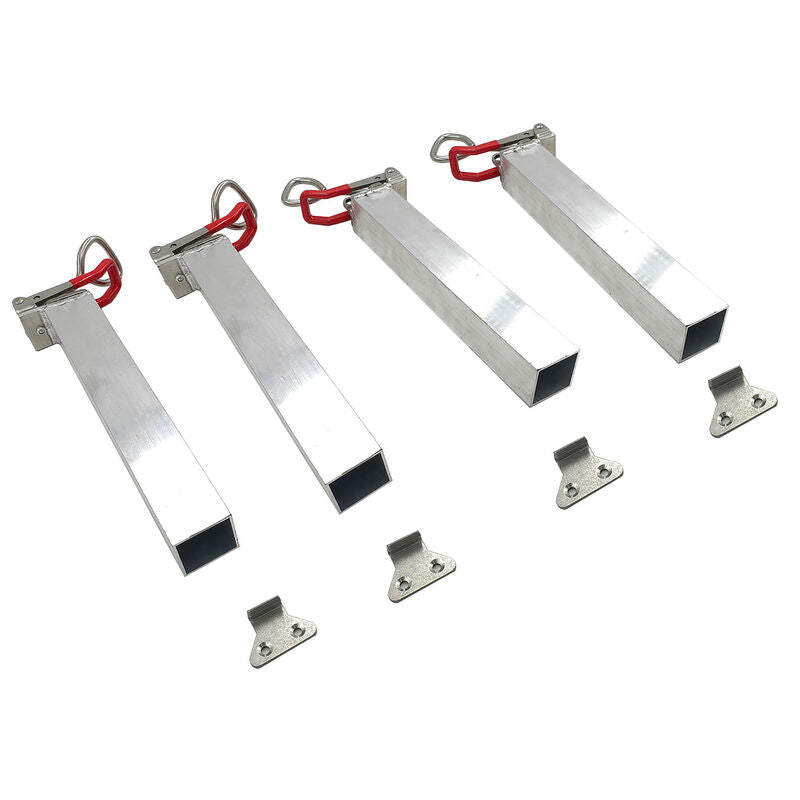 4 x Latch Locking Clamp Fit For Jack / Lift Off Canopy Ute Box Locks LCCKIT-003 - Machter