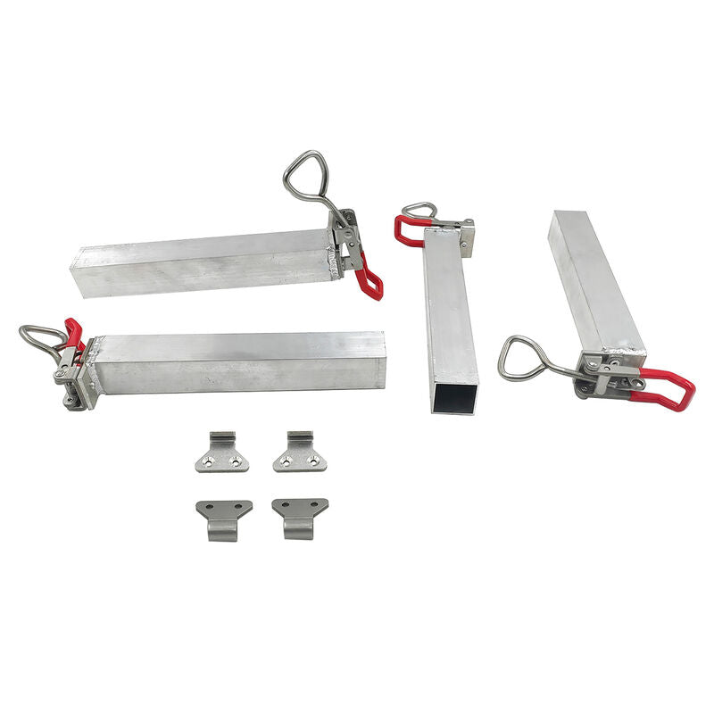 4 x Latch Locking Clamp Fit For Jack / Lift Off Canopy Ute Box Locks LCCKIT-003 - Machter
