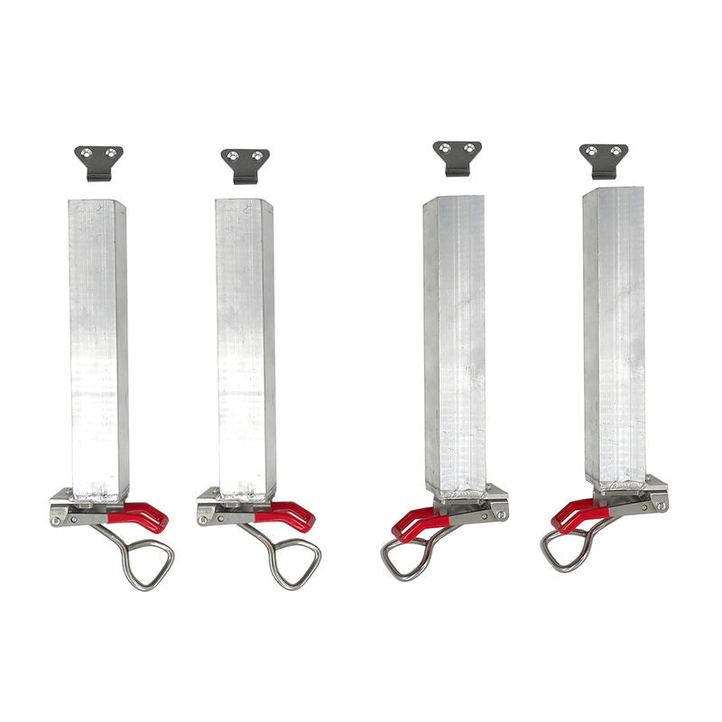 4 x Latch Locking Clamp Fit For Jack / Lift Off Canopy Ute Box Locks LCCKIT-003 - Machter