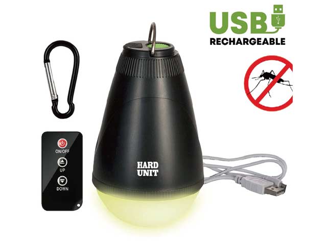 Led Amber Remote Control Camping Light 150 Lumens - HARD UNIT
