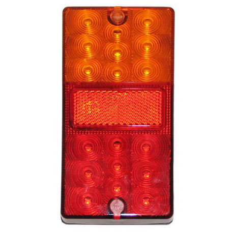 8 LED 12V Square Trailer Lamp Set UV Stabilized, Waterproof - AUTOKING