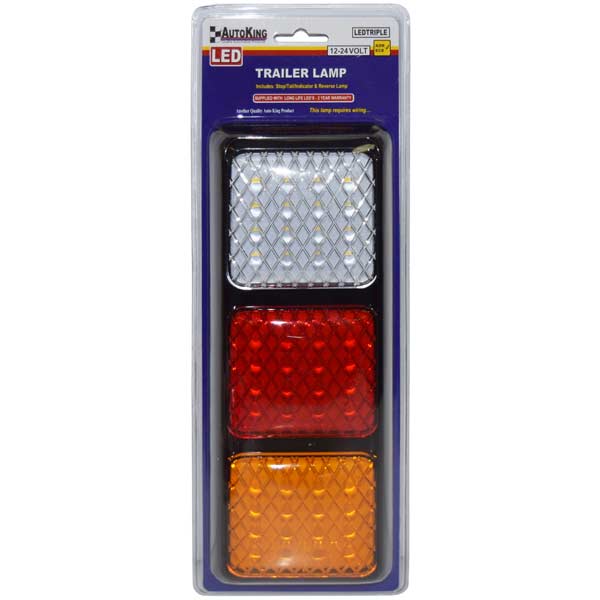 Led Triple Multi Volt Combo Light - AUTOKING