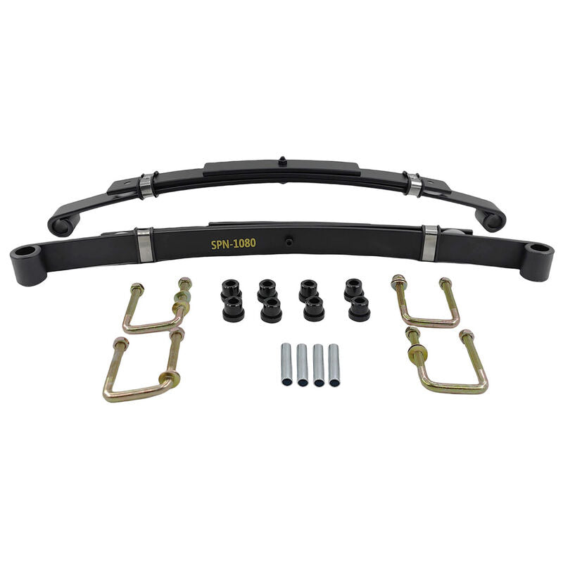 3-Leaf Golf Cart Rear Leaf Spring Kit Fit For EZGO TXT Cart 70247-G01 1995-2013 LHS-CLUB001-2PCS - Machter