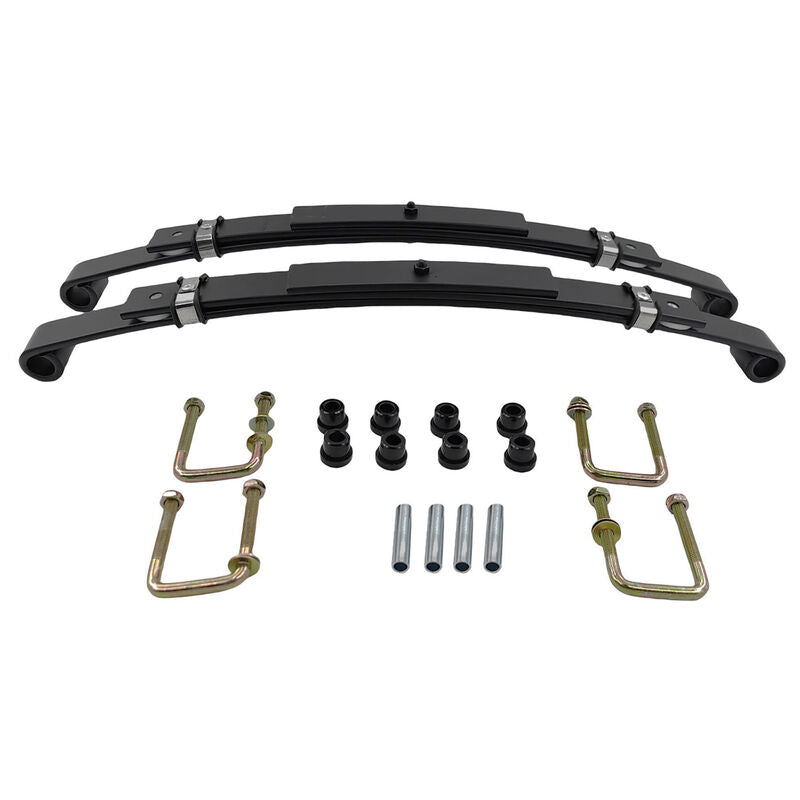 3-Leaf Golf Cart Rear Leaf Spring Kit Fit For EZGO TXT Cart 70247-G01 1995-2013 LHS-CLUB001-2PCS - Machter