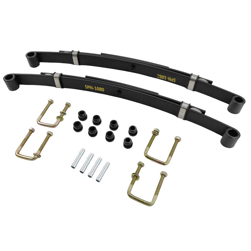 3-Leaf Golf Cart Rear Leaf Spring Kit Fit For EZGO TXT Cart 70247-G01 1995-2013 LHS-CLUB001-2PCS - Machter