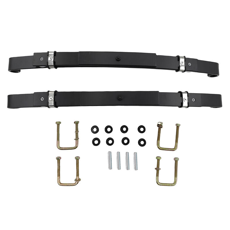3-Leaf Golf Cart Rear Leaf Spring Kit Fit For EZGO TXT Cart 70247-G01 1995-2013 LHS-CLUB001-2PCS - Machter
