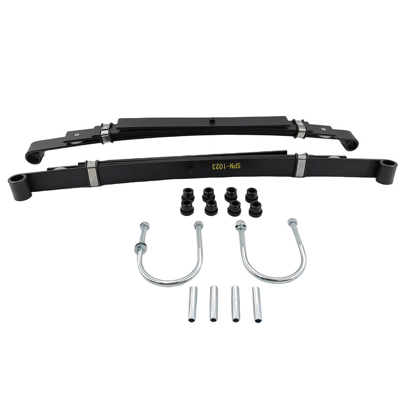 4-Leaf Golf Cart Rear Leaf Spring Kit Fit For Club Car Precedent Gas & Electric 2004-ON LHS-CLUB002-2PCS - Machter
