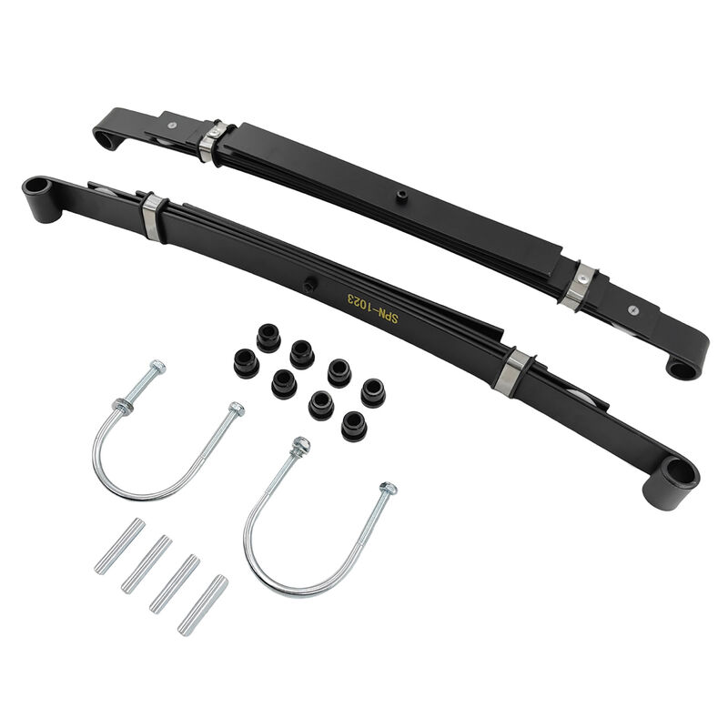 4-Leaf Golf Cart Rear Leaf Spring Kit Fit For Club Car Precedent Gas & Electric 2004-ON LHS-CLUB002-2PCS - Machter