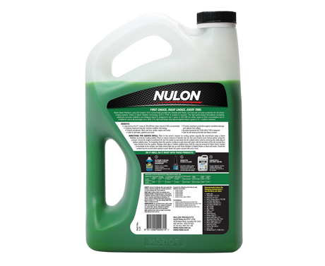 Green Premium Long Life Coolant 100% Concentrate - Nulon | Universal Auto Spares