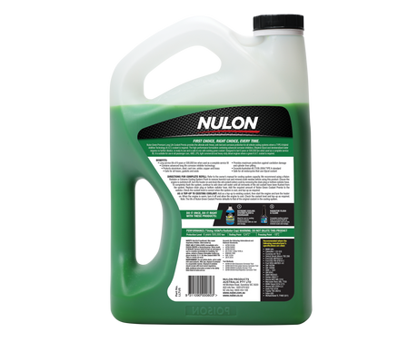 Green Premium Long Life Coolant Premix - Nulon