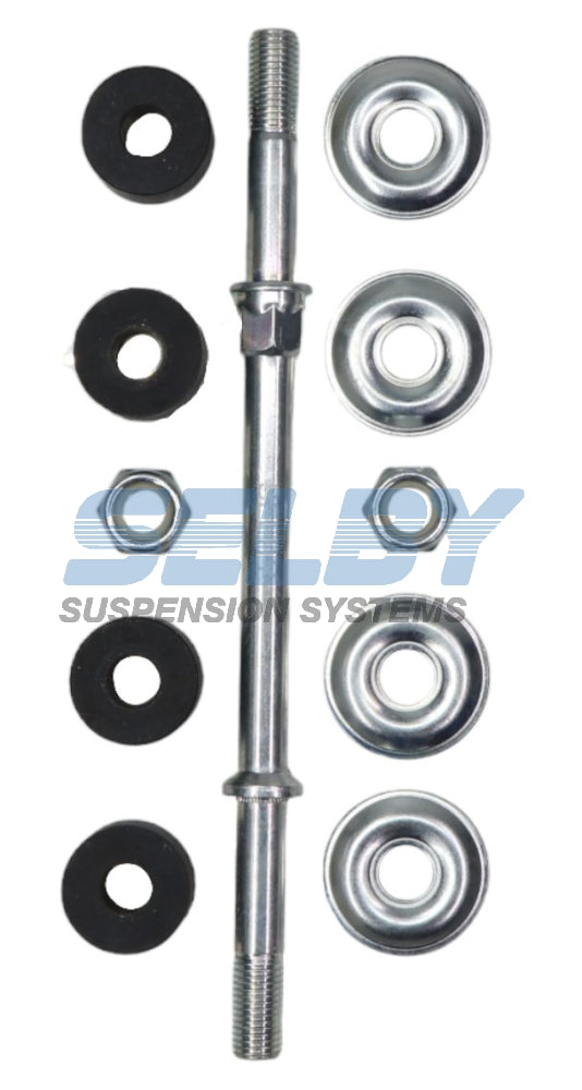 LH & RH Front Sway Bar Link Fits Nissan Navara D21/D22 2WD (Long - 200mm Pin) LP8168 - Selby